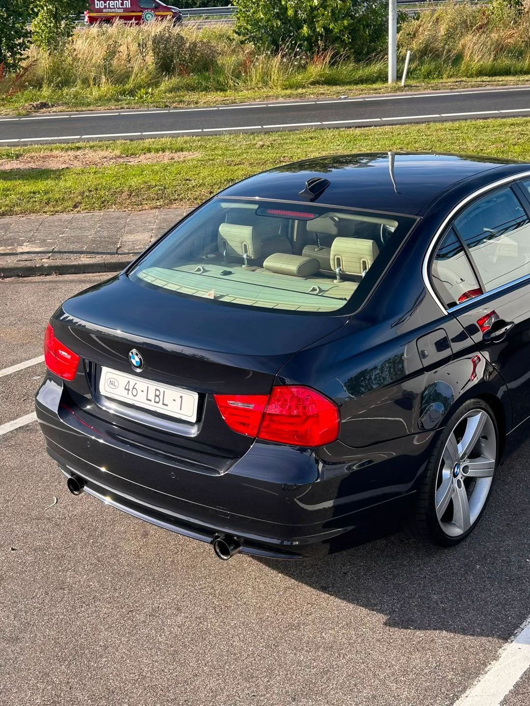 BMW 3-serie achterzijde